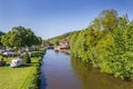 Fulda river and campground in Hann. Munden