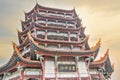FULE buddhist pagoda Royalty Free Stock Photo