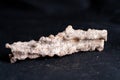 fulgurite, lightning stone Royalty Free Stock Photo