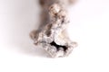 fulgurite, lightning stone Royalty Free Stock Photo
