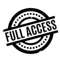 Full Access rubber stamp