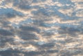 Full background with clouds - cloudy day