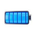 Full Battery Charge Icon power energy Royalty Free Stock Photo
