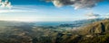 Full bay of Saint Florence in Corsica from Olleta