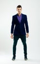 Full body of a handsome young man Royalty Free Stock Photo