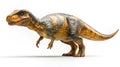 Full-Body Side Profile of a Pachycephalosaurus Royalty Free Stock Photo