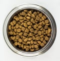 Full Bowl of Dogfood Royalty Free Stock Photo