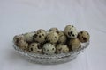 Full bowl of quail eggs 0044 Royalty Free Stock Photo