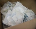 Box of medical protective masks used against virus
