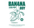 Retro Poster cartoon character of banana Graphic Design for T shirt Street Wear and Urban Style