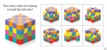 Full Cube Missing Cubes Puzzle Riddle Colorful Counting Game