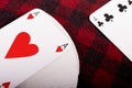 Full deck of playing cards Royalty Free Stock Photo