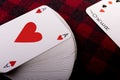 Full deck of playing cards Royalty Free Stock Photo