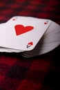 Full deck of playing cards Royalty Free Stock Photo