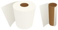 Full and Empty Toilet Paper Rolls Royalty Free Stock Photo