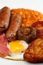 Full english breakfast Royalty Free Stock Photo