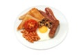 Full English breakfast Royalty Free Stock Photo
