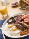 Full English Breakfast Royalty Free Stock Photo