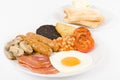 Full English Breakfast Royalty Free Stock Photo