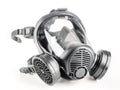 Full facepiece respirator Royalty Free Stock Photo