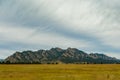 Full Flat Iron Range in Fall Royalty Free Stock Photo