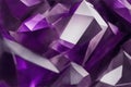 Full frame abstract amethyst background - AI Generated