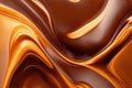 Full frame abstract caramel background - AI Generated