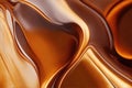 Full frame abstract caramel background - AI Generated