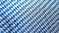 Full Frame Bavarian Blue White Pattern Flag