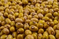 Full frame of beans. Selective focus Royalty Free Stock Photo