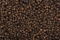 Full frame black pepper peas as background or texture. Royalty Free Stock Photo