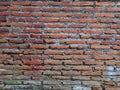 full frame of brick wall background Royalty Free Stock Photo