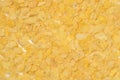 Full Frame Corn Flakes Texture Royalty Free Stock Photo