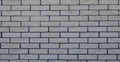 Full frame gray brick wall