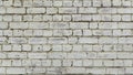 Full frame image of the shabby painted light brick wall Royalty Free Stock Photo