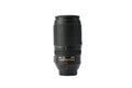 Full frame Nikon Nikkor Telephoto Lens for Nikon DSLR cameras, Nikkor 70-300mm f4.5-5.6E ED VR on a white background. 03