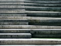 Old Grungy Cement Staircase with Seats for Stage Show