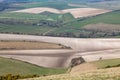 Sussex Patchwork Landscape Royalty Free Stock Photo