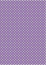 Full frame purple metaballs pattern on white background