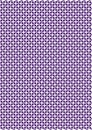 Full frame purple metaballs pattern on white background