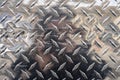 Full frame silver metal background texture pattern Royalty Free Stock Photo