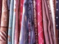 Multi colored textiles