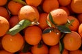 Full Frame Shot Of Oranges. Oranges For Sale At Market Stall Royalty Free Stock Photo