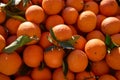 Full Frame Shot Of Oranges. Oranges For Sale At Market Stall Royalty Free Stock Photo