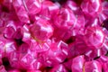Full frame shot of pink ribbons flower