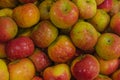 Full Frame Shot Of Red Apples Royalty Free Stock Photo