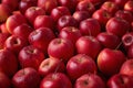 Full Frame Shot Of Red Apples Royalty Free Stock Photo