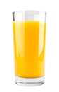 Full glass of orange juice Royalty Free Stock Photo