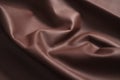 Full grain soft crumpled brown closeup leather shot