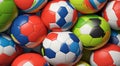 full hd sports wallpaper, sports banner, soccer ball on abstract background, soccer ball background